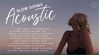 Acoustic Slow Songs 2022  Top 20 Slow Songs Collection 2022 [upl. by Rustin]