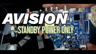 LED TV 32quotAVISIONSTANDBY PROBLEMMAINBOARD PROBLEM [upl. by Hedva]