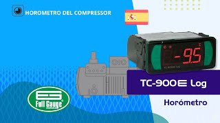 TC900E Log  ¿qué es horómetro  Español [upl. by Anival]