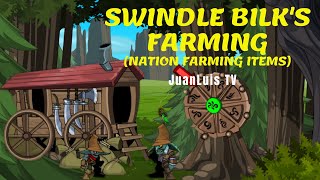 AQW SWINDLE BILKS FARMING FAST NULGATH FARMING ITEMS [upl. by Adym]