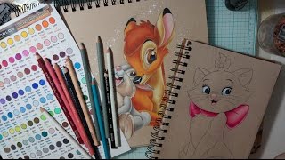 prismacolor pencil tutorial [upl. by Arrehs]