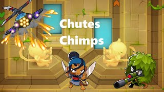 BTD6 Guide  Chutes Chimps [upl. by Nnylirak192]