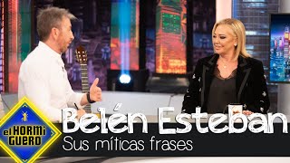 Belén Esteban repasa sus frases más virales con Pablo Motos  El Hormiguero [upl. by Lanford]