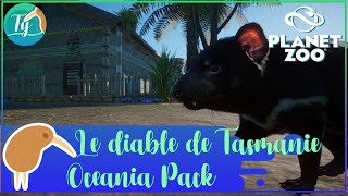 Planet zoo Oceania pack Enclos Diable de Tasmanie [upl. by Raines226]