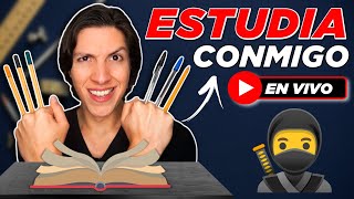 ✏️ ESTUDIA CONMIGO 2022  Parte 1  Sesión de Estudio Grupal en Vivo con Pablo Lomeli [upl. by Mahseh]