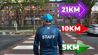 SEMI MARATHON DE MONS 2024 PARCOURS [upl. by Edme444]