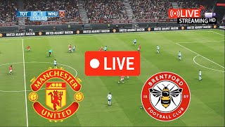 Man United Vs Brentford LIVE STREAM WatchAlong  Premier League [upl. by Legyn]