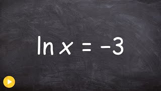 Solving a natural log in two different ways [upl. by Sarid812]