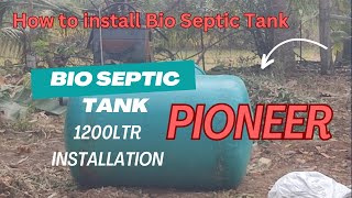 Pioneer bio tank installationcoimbatore chennaichennaicentraltindivanamulundurpechennaiexpress [upl. by Llednew]