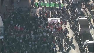 LIVE COVERAGE Downtown protest ahead of DNC [upl. by Huxham]