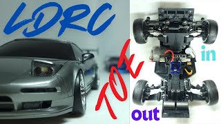 LDRC Drift Car quotTips and Modsquot Pt 1 Toe Adjustment InOut How To Which Goes Where and Why [upl. by Kcajyllib589]