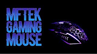 MFTEK Gaming Mouse 2000DPI Programmable Breathing Light with 7 Buttons for PC Review [upl. by Zetta]