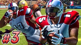 PLAYMAKER IN THE SLOT  Backbreaker Season Mode  Part 3 [upl. by Maureene536]