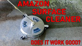 AMAZON PRESSURE WASHER SURFACE CLEANER  MUTURQ  REVIEW amp TESTING [upl. by Wolsky]