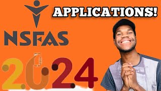 HOW TO APPLY FOR NSFAS 2024  ONLINE APPLICATIONS [upl. by Asyen]