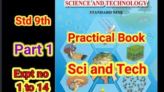 Practical book 9th Science part 1 shortanswer8213 [upl. by Ahsiekam]