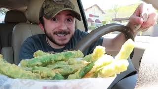 Atticus Shaffer Eats The Habit Burger Grill [upl. by Annayram225]