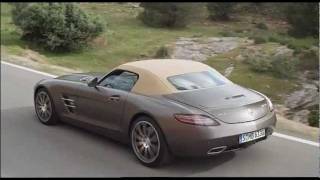 Mercedes 2012 SLS AMG Roadster Sound Trailer [upl. by Carla]