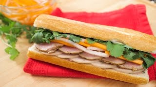 Banh Mi Sandwich Recipe w Lemongrass Pork  Pais Kitchen [upl. by James]