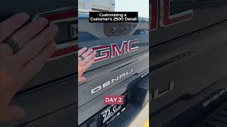 A NEW Customization Begins Part I gmc gmcsierra [upl. by Nosmoht]