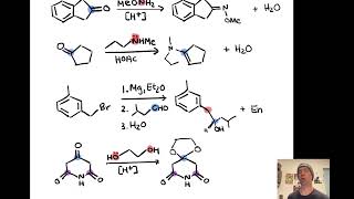 Nucleophilic Additions to Ketones and Aldehydes  LTQ 61 Spring 2024 [upl. by Lrak]