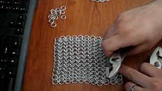 Chainmaille Tutorial Part 4 Tailoring chainmaille [upl. by Dorene]