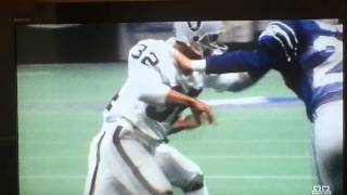 Bo Jackson runs over Brian Bosworth [upl. by Given464]