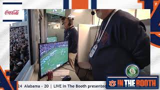 Auburn Football  From The Booth  Auburn vs Alabama [upl. by Doble]