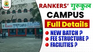 🔴 BIG ANNOUNCEMENT 😯 RANKERS GURUKUL CAMPUS  FULL DETAILS  rankersgurukul [upl. by Adnovaj]