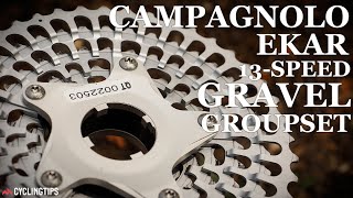 New Campagnolo Ekar groupset brings mechanical 13speed to gravel [upl. by Iloj]