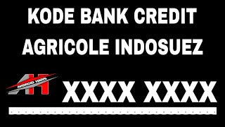 Kode Bank Credit Agricole Indosuez 2024 [upl. by Beckerman]