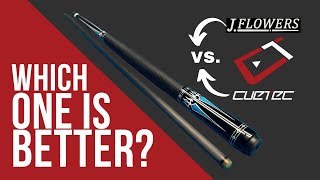 JFlowers Black Sting Cue vs Cuetec SVB Series  I tested it for you [upl. by Hereld]