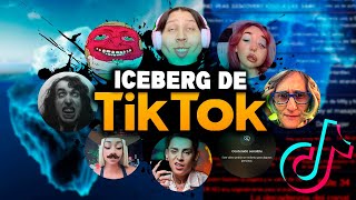 ICEBERG de TIKTOK Polémicas Cringe Historias Perturbadoras Estafas Plagios [upl. by Ela]