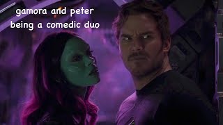 gamora and peter being a comedic duo [upl. by Carbo]