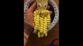 how to crochet octopi for preemies איך לסרוג תמנונים לפגים [upl. by Cohligan]