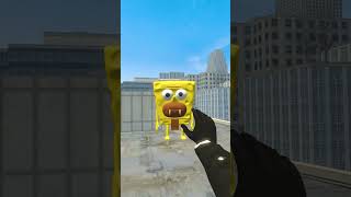 SpongeBob ate SpiderMan 🔴😱 meme spongebob gmod [upl. by Lattimer]