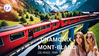 Epic Funicular Tour Chamonix MontBlanc🇨🇭🇫🇷 Mer de Glace 4K UHD [upl. by Eanwahs102]