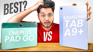 Best Tablet Under ₹20000 Samsung A9 Plus VS OnePlus Pad Go Detailed Comparison [upl. by Cyna]