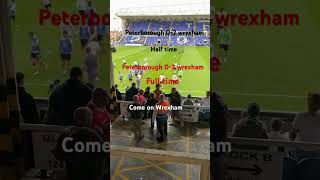 Peterborough vs wrexham ￼￼ [upl. by Manfred]