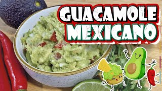 Cómo hacer Guacamole mexicano auténtico [upl. by Proudman]