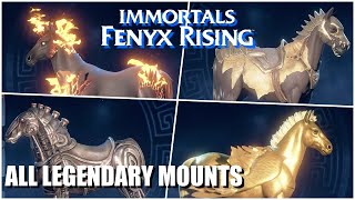 Immortals Fenyx Rising  All Legendary Mount Locations [upl. by Winther649]