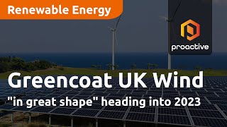 Greencoat UK Wind quotin great shapequot heading into 2023 [upl. by Ahsiekar75]