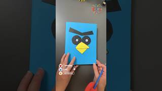 🐦 Crafting a Cheery Angry Bird Folder Organizer  DIY Paper Crafts and School Supplies Ideas [upl. by Allbee]