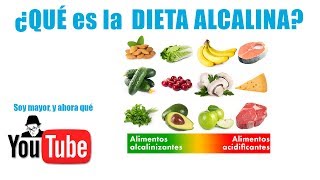 Qué es la dieta alcalina [upl. by Donia]