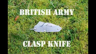 British Army Clasp Knife [upl. by Ravo]