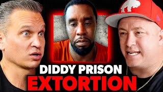 EXCLUSIVE Prison Life for Diddy  Extortion Snitching amp Desperation [upl. by Eimrots]