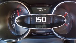 Renault Clio 4 09 TCe 90 HP 0100 kmh acceleration [upl. by Yecart]