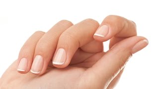 Renforcement de l’ongle naturel Manucure française avec les produits Gelous [upl. by Ytsrik]