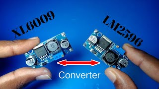 XL6009 voltage boost converter and LM2596 buck converter [upl. by Yrnehnhoj620]