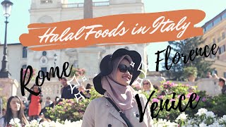 Halal Foods in Italy Rome Florence Venice [upl. by Alfeus]